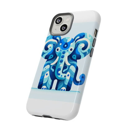 Vibrant 3D Protective Phone Case with Artistic Elephant Design for Unique Expression Compatible with iPhone 13, 14, 15 & 16 – All Models Including Pro, Pro Max & Plus