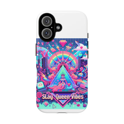 Slay Queen Vibes 3D Wrap Protective Phone Case for Women