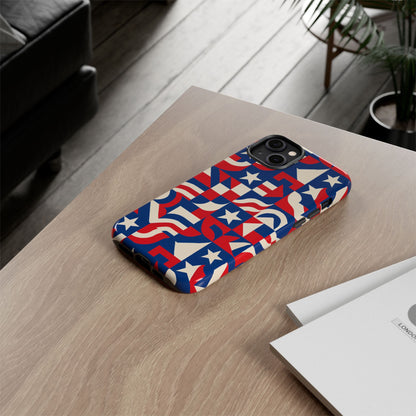 Vibrant Geometric 3D Wrap Protective Phone Case in Multicolour Design for Stylish Protection - Ideal for Men and Women, Compatible with iPhone 13, 14, 15 & 16 – all models including Pro, Pro Max & Plus
