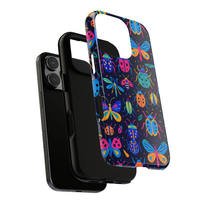 Vibrant 3D Insect Design Phone Case for Stylish Protection and Unique Aesthetic Compatible with iPhone 13, 14, 15 & 16 – all models including Pro, Pro Max & Plus
