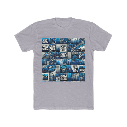Aesthetic Blue Unisex T-Shirt – Stylish Premium Cotton Tee for Men & Women, Comfortable Everyday Wear