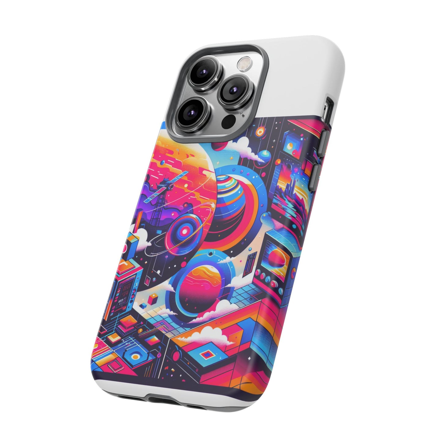ohio core energy 3d wrap protective phone case for anime lovers, stylish durable tpu silicone, shock absorbent with uv protection, glossy or matte finish