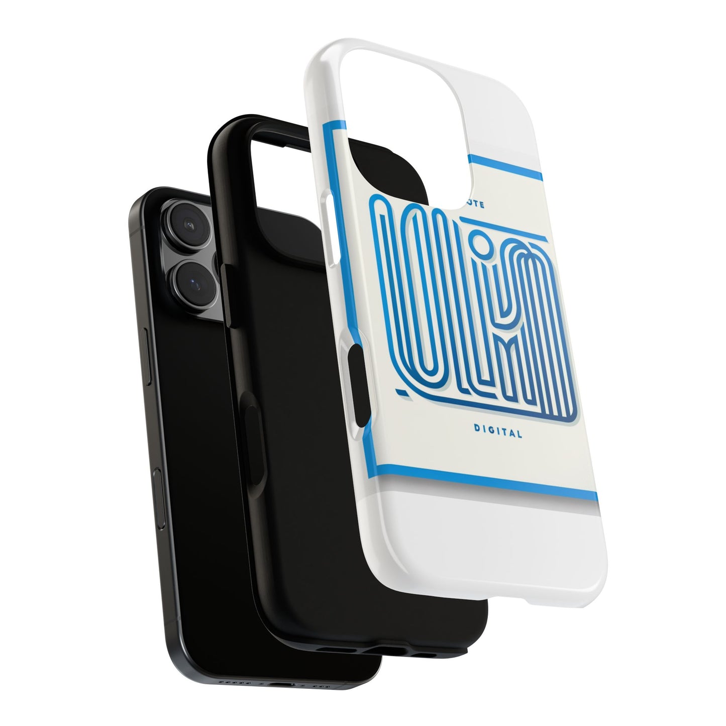 vibrant 3d wrap phone case in blue alphabet design for stylish protection compatible with iphone 13, 14, 15 & 16 – all models including pro, pro max & plus