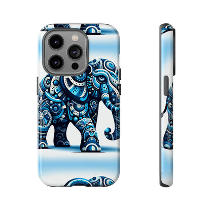 Blue Animal Create 4 3D Wrap Protective Phone Case for Smartphones with Vibrant Anime and Comic Inspired Design Durable Shock Absorption and UV Protection