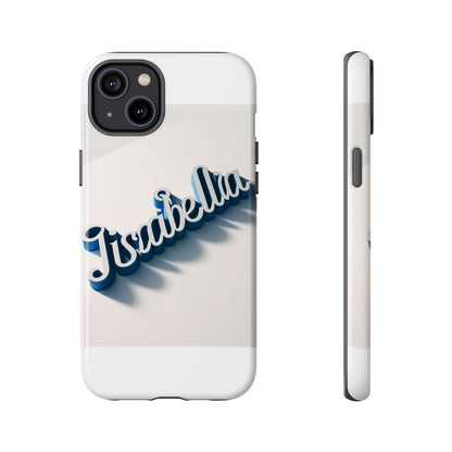 Vibrant 3D Alphabet Design Protective Phone Case in Blue for Unique Style and Self-Expression Compatible with iPhone 13, 14, 15 & 16 – all models including Pro, Pro Max & Plus