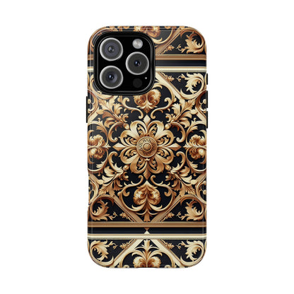 Pattern Image 5 Vibrant 3D Phone Case for Android and iPhone with Ornate Baroque Design Compatible with iPhone 13, 14, 15 & 16 – all models including Pro, Pro Max & Plus