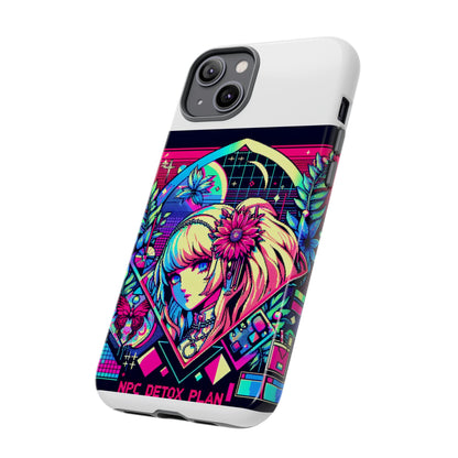 Npc Detox Plan - Vibrant Protective Phone Case for Anime and Comic Lovers, Durable Shock Absorption, UV Protected, Glossy or Matte Finish