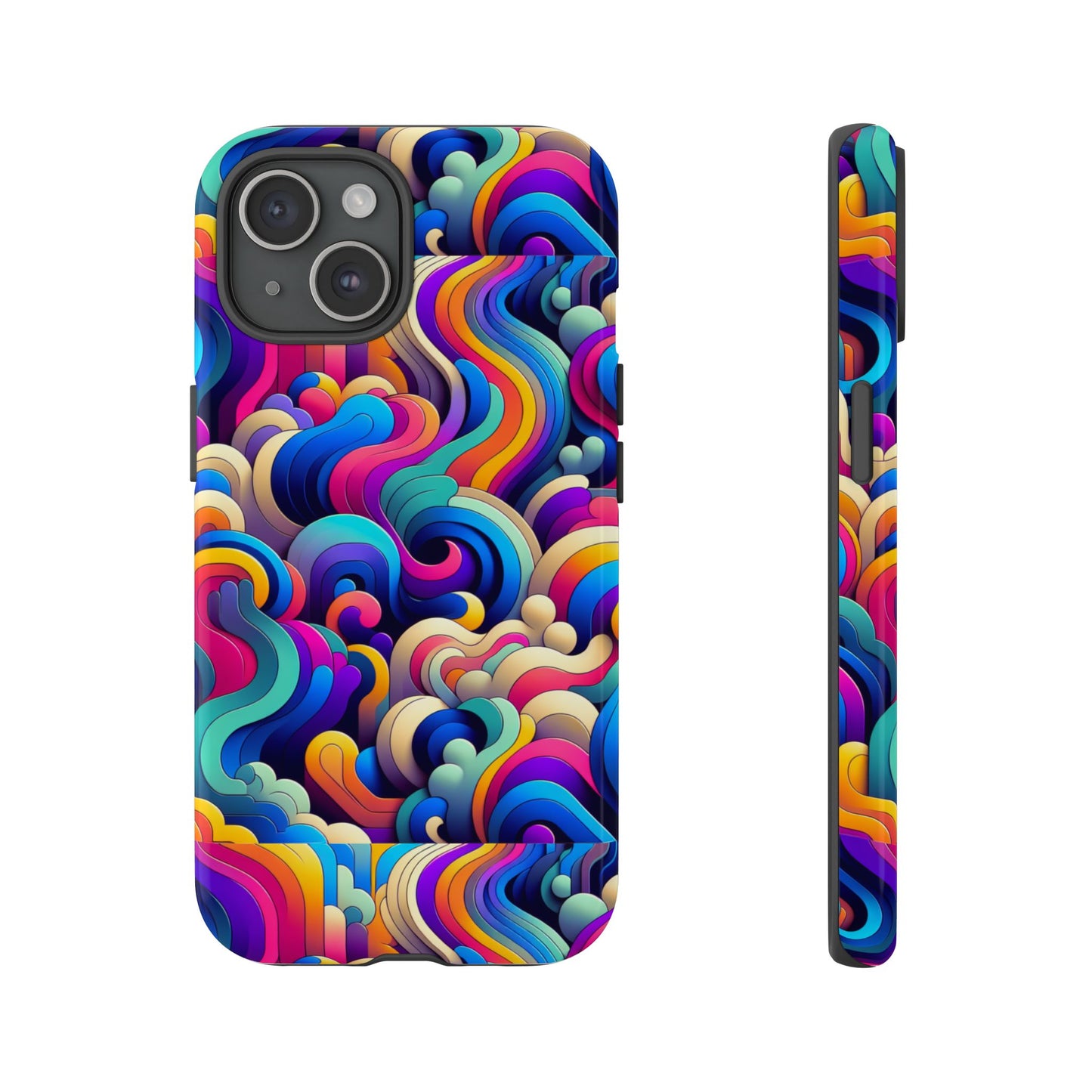 pattern image 9 vibrant 3d phone case for anime and comic fans compatible with iphone 13, 14, 15 & 16 – all models including pro, pro max & plus