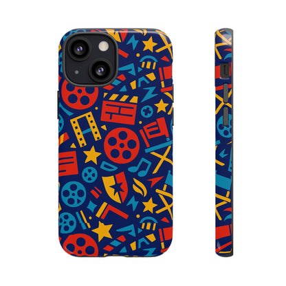 Vibrant 3D Movie Icons Protective Phone Case for Kids and Adults – Stylish Accessory – Compatible with iPhone 13, 14, 15 & 16 – all models including Pro, Pro Max & Plus