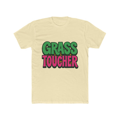 Grass Toucher Unisex T-Shirt - Funny Meme Shirt - Casual Green Tee for Men and Women - Perfect Gift for Meme Lovers