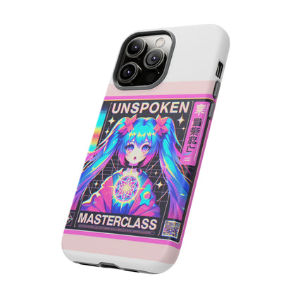 Unspoken Riz Masterclass Protective Phone Case, 3D Wrap Design, Durable Shock Absorption, UV Protected, Ideal Gift for Anime and Comic Fans, Glossy or Matte Finish