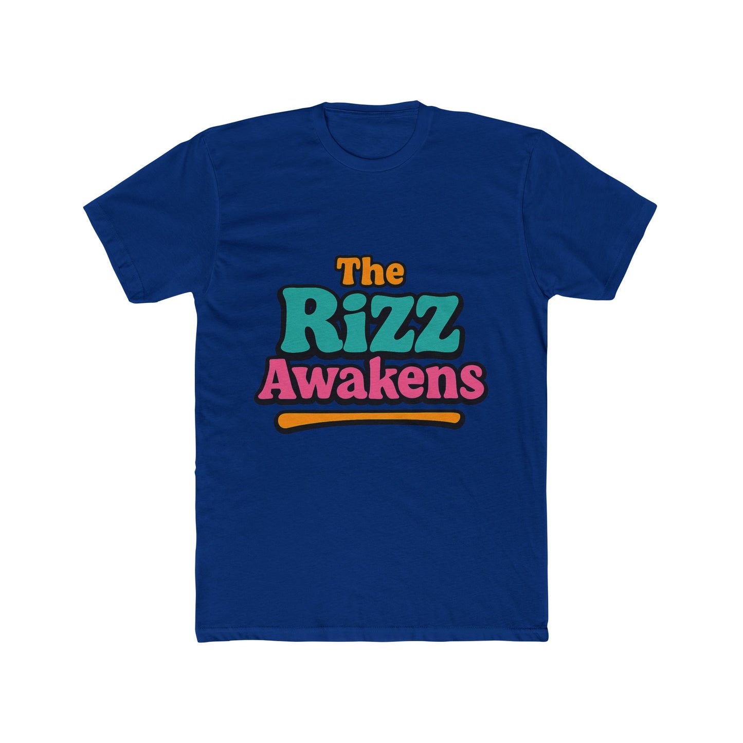 the rizz awakens unisex t-shirt – funny meme graphic tee, multicolor design, comfortable casual wear