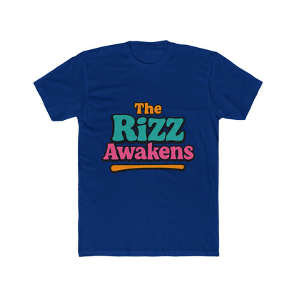 The Rizz Awakens Unisex T-Shirt – Funny Meme Graphic Tee, Multicolor Design, Comfortable Casual Wear