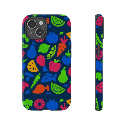 Vibrant 3D Fruit Pattern Protective Phone Case with Glossy Finish for Stylish Protection, Compatible with iPhone 13, 14, 15 & 16 – all models including Pro, Pro Max & Plus