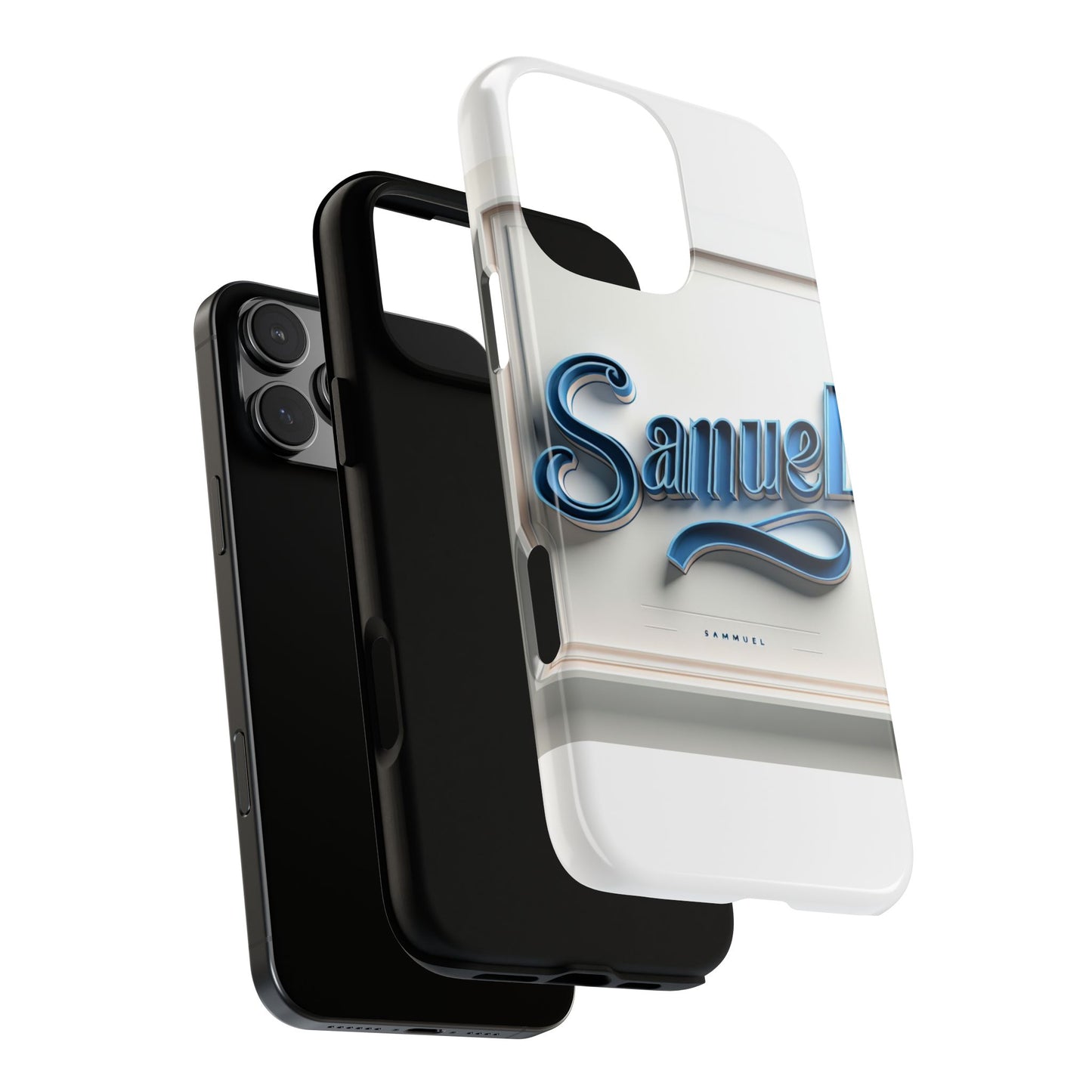 stylish blue 3d wrap protective phone case for smartphones – unique accessory for creative individuals compatible with iphone 13, 14, 15 & 16 – all models including pro, pro max & plus