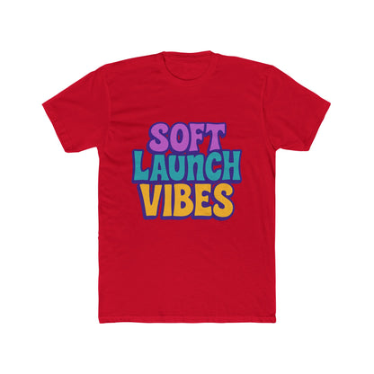 Soft Launch Vibes Unisex T-Shirt - Aesthetic Purple Tee for Casual Style, Everyday Comfort, and Unique Fashion Statements