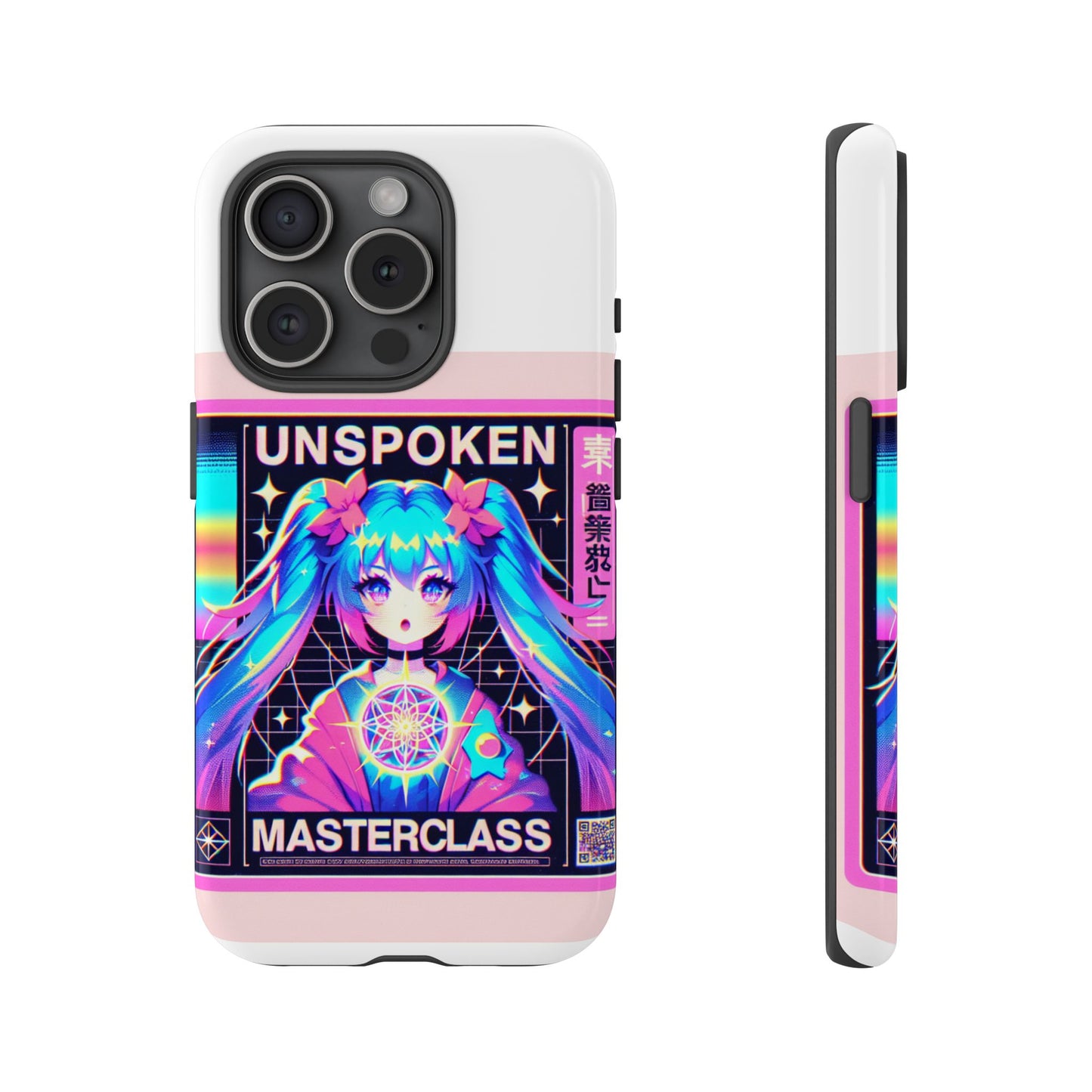 unspoken riz masterclass 3d protective phone case for anime lovers