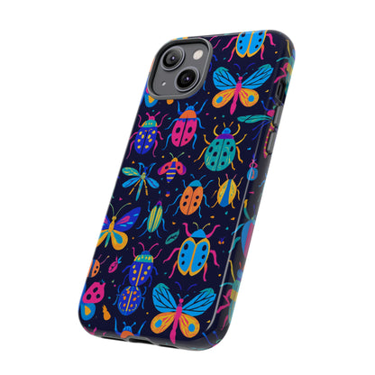 Vibrant 3D Insect Design Phone Case for Stylish Protection and Unique Aesthetic Compatible with iPhone 13, 14, 15 & 16 – all models including Pro, Pro Max & Plus