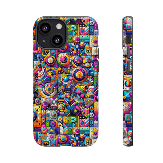 Pattern Image 3 Vibrant Shockproof Phone Case for Anime and Comic Fans - Stylish Protection and Colourful Art Finish – Compatible with iPhone 13, 14, 15 & 16 – all models including Pro, Pro Max & Plus