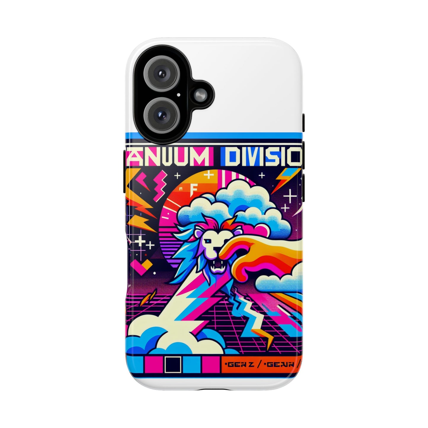 fanum irs division protective phone case with 3d wrap design, uv protected, durable shock absorption, ideal gift for anime and comic culture fans