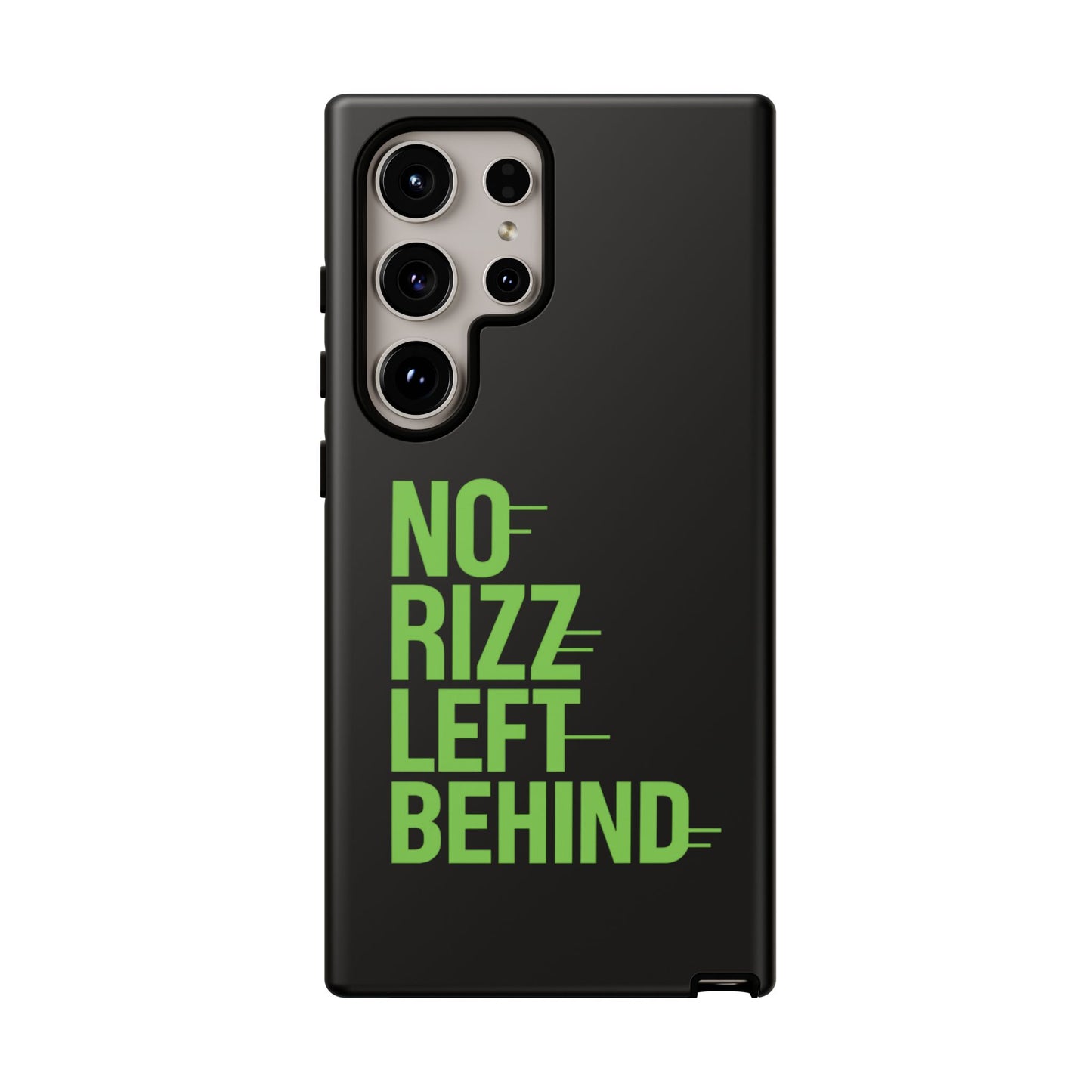 tough phone case - no rizz left behind for ultimate protection