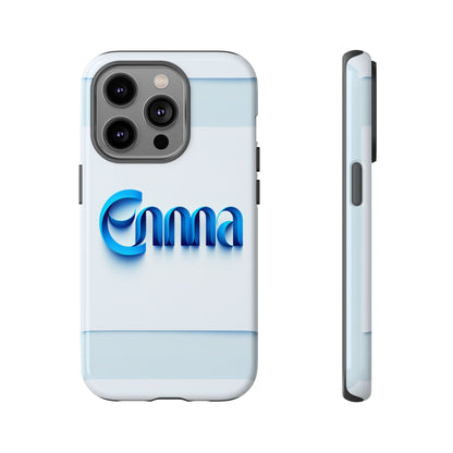 Emma Blue 3D Wrap Protective Phone Case for Smartphones with Vivid Anime Comic Design Shock Absorption and UV Protection