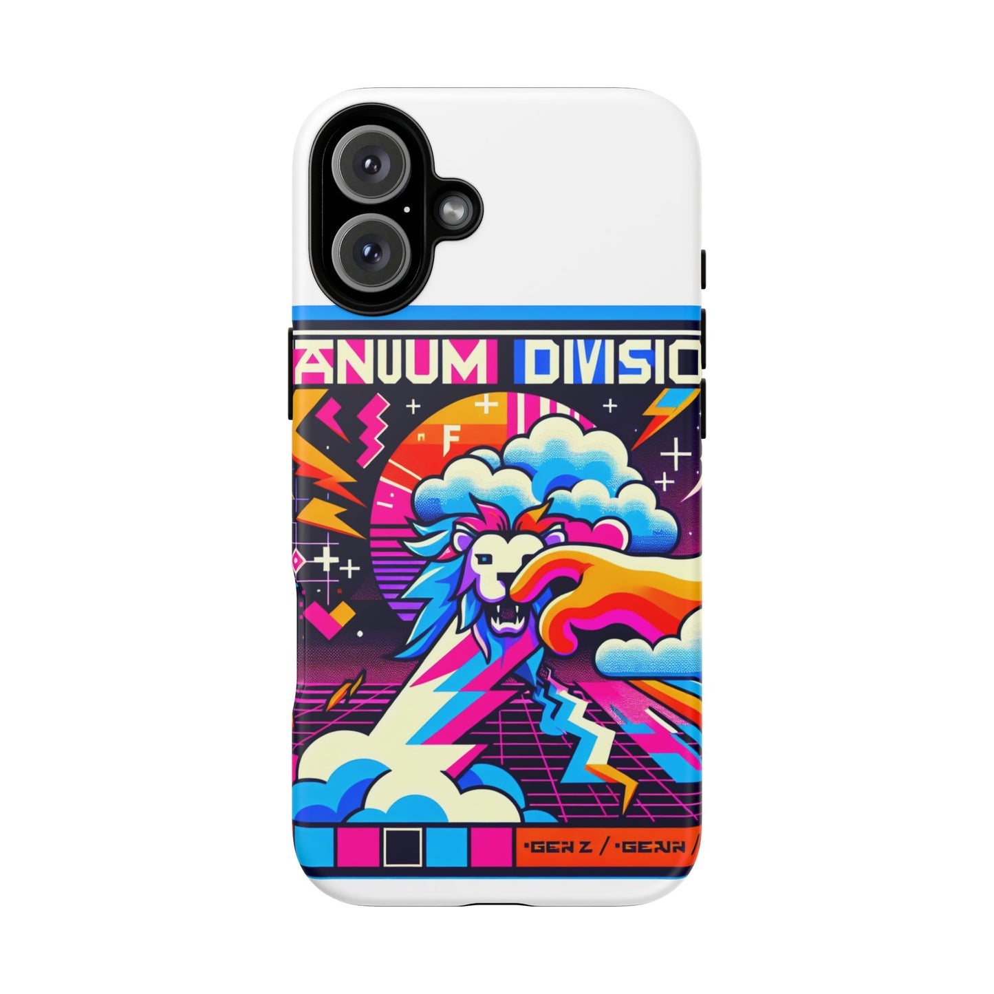 fanum irs division protective phone case with 3d wrap design, uv protected, durable shock absorption, ideal gift for anime and comic culture fans