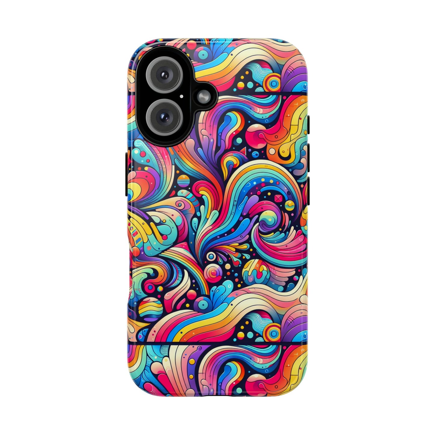 pink pattern image 2 smartphone case with 3d wrap design for stylish protection