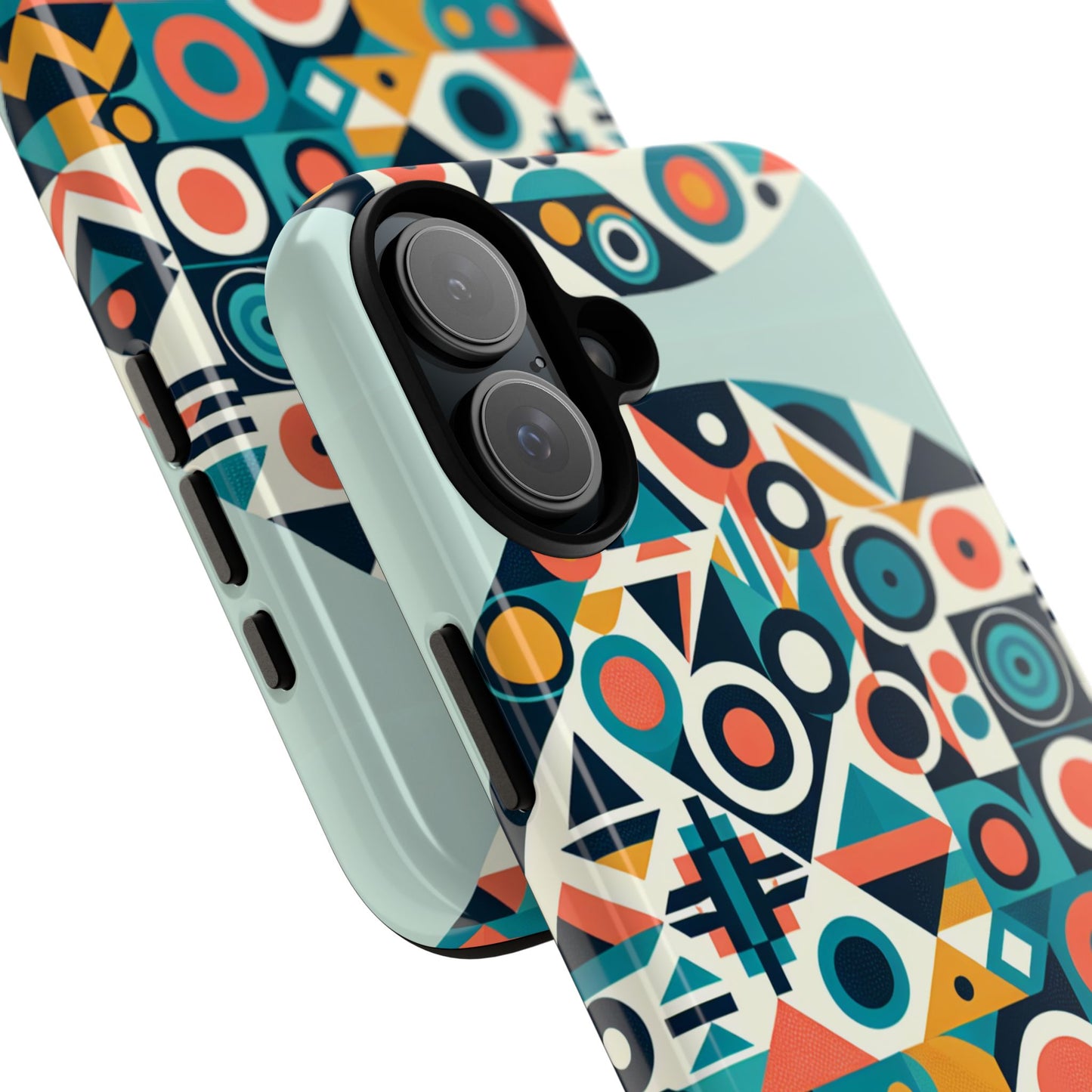 pattern image vibrant 3d anime comic phone case for men women