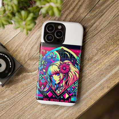 Npc Detox Plan - Vibrant Protective Phone Case for Anime and Comic Lovers, Durable Shock Absorption, UV Protected, Glossy or Matte Finish