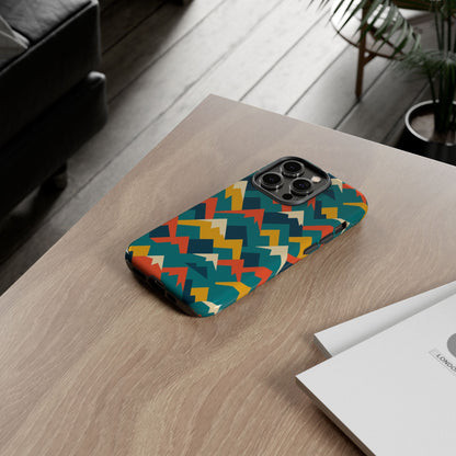 Vibrant Mountain Pattern 3D Wrap Protective Phone Case Stylish Accessory for Men and Women Compatible with iPhone 13, 14, 15 & 16 – All Models Including Pro, Pro Max & Plus