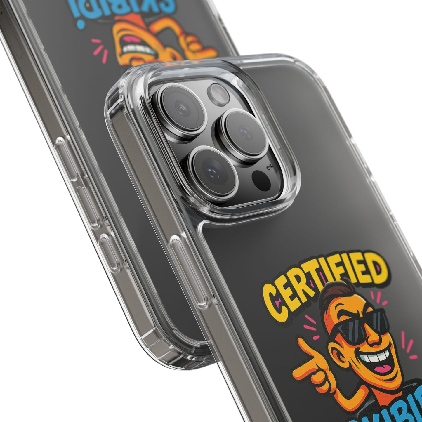 certified skibidi rizz clear phone case - fun & trendy accessory for gen z smartphones