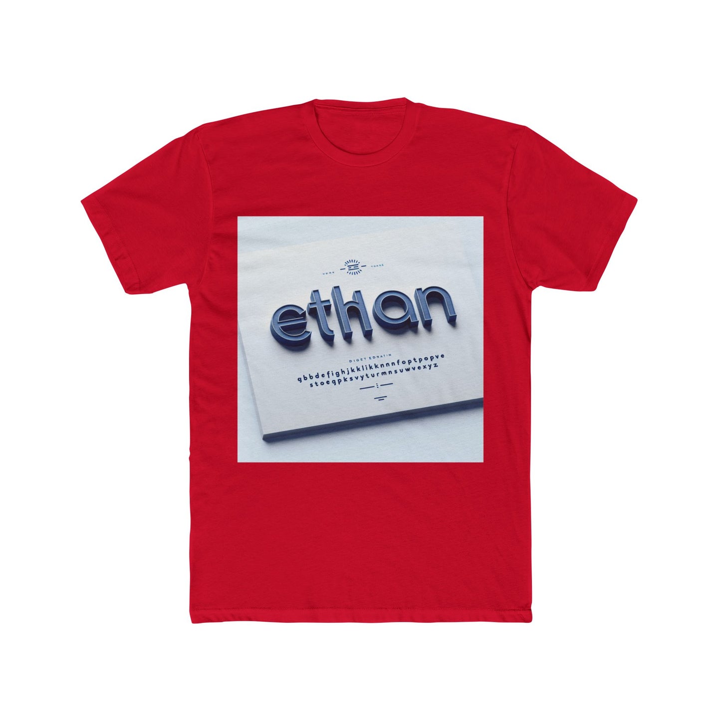 alphabet blue 42 unisex t-shirt - perfect team spirit tee for fans, comfortable casual wear