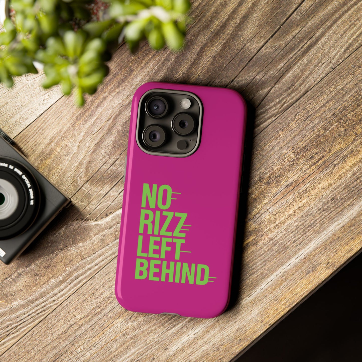 tough cases - no rizz left behind phone case for ultimate protection and style