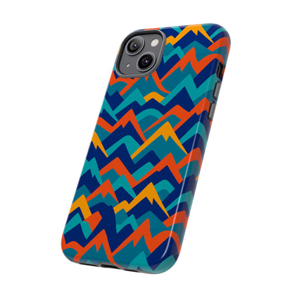 Vibrant 3D Mountain Design Protective Phone Case – Stylish and Durable Cover Compatible with iPhone 13, 14, 15 & 16 – All Models Including Pro, Pro Max & Plus