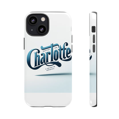 Vibrant 3D Wrap Protective Phone Case in Blue Typography Design for Stylish Smartphone Accessories Compatible with iPhone 13, 14, 15 & 16 – all models including Pro, Pro Max & Plus