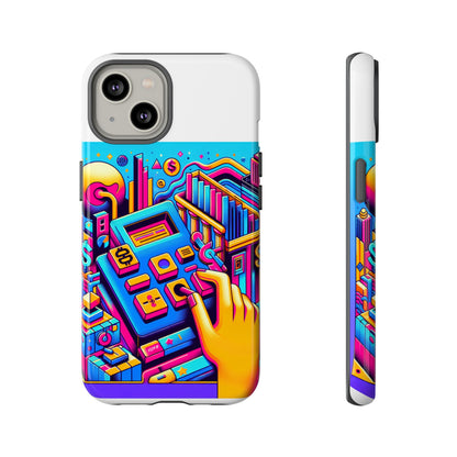 Fantum Finance Dept Protective Phone Case, 3D Wrap Design, Durable Silicone Liner, UV Protected, Ideal Gift for Tech Enthusiasts and Anime Lovers