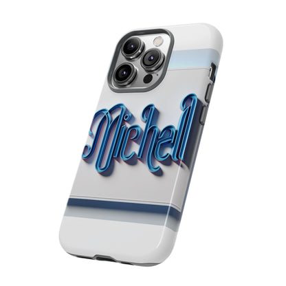Vibrant 3D Glossy Phone Case in Retro Blue Design Stylish Protection Accessory Compatible with iPhone 13, 14, 15 & 16 – all models including Pro, Pro Max & Plus