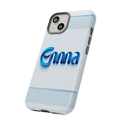 Emma Blue 3D Wrap Protective Phone Case for Smartphones with Vivid Anime Comic Design Shock Absorption and UV Protection