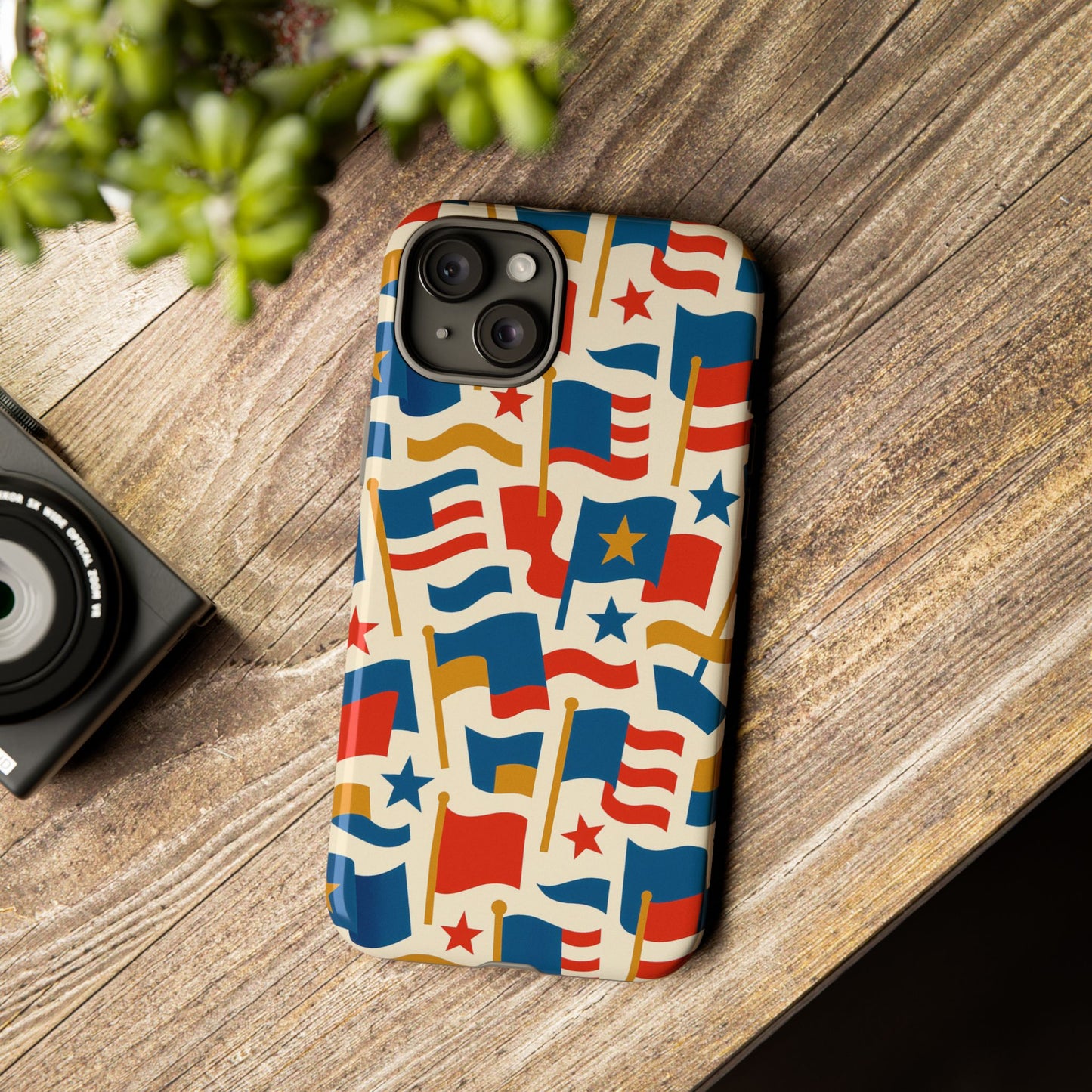multicolour flag print protective phone case – stylish durable design for unique self-expression compatible with iphone 13, 14, 15 & 16 – all models including pro, pro max & plus