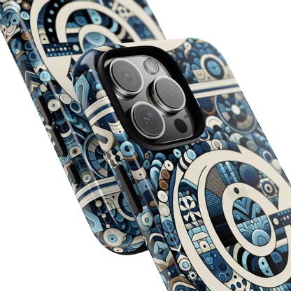 Blue Letter Alphabet C Phone Case for Smartphone Protection Shock Absorption Durable Silicone Cover with 3D Wrap Design