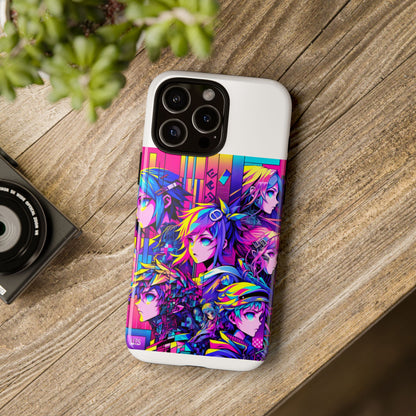 Cap-Free Culture Protective Phone Case with 3D Wrap Design, Durable Silicone Liner, UV Resistant, Ideal Gift for Anime and Comic Fans