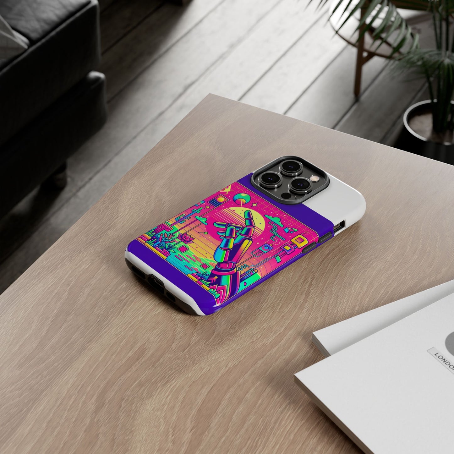 touch grass technician 3d wrap protective phone case