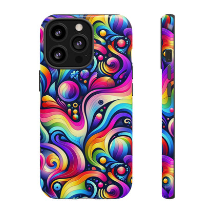Pink Pattern Image 1 Vibrant 3D Phone Case for Stylish Protection