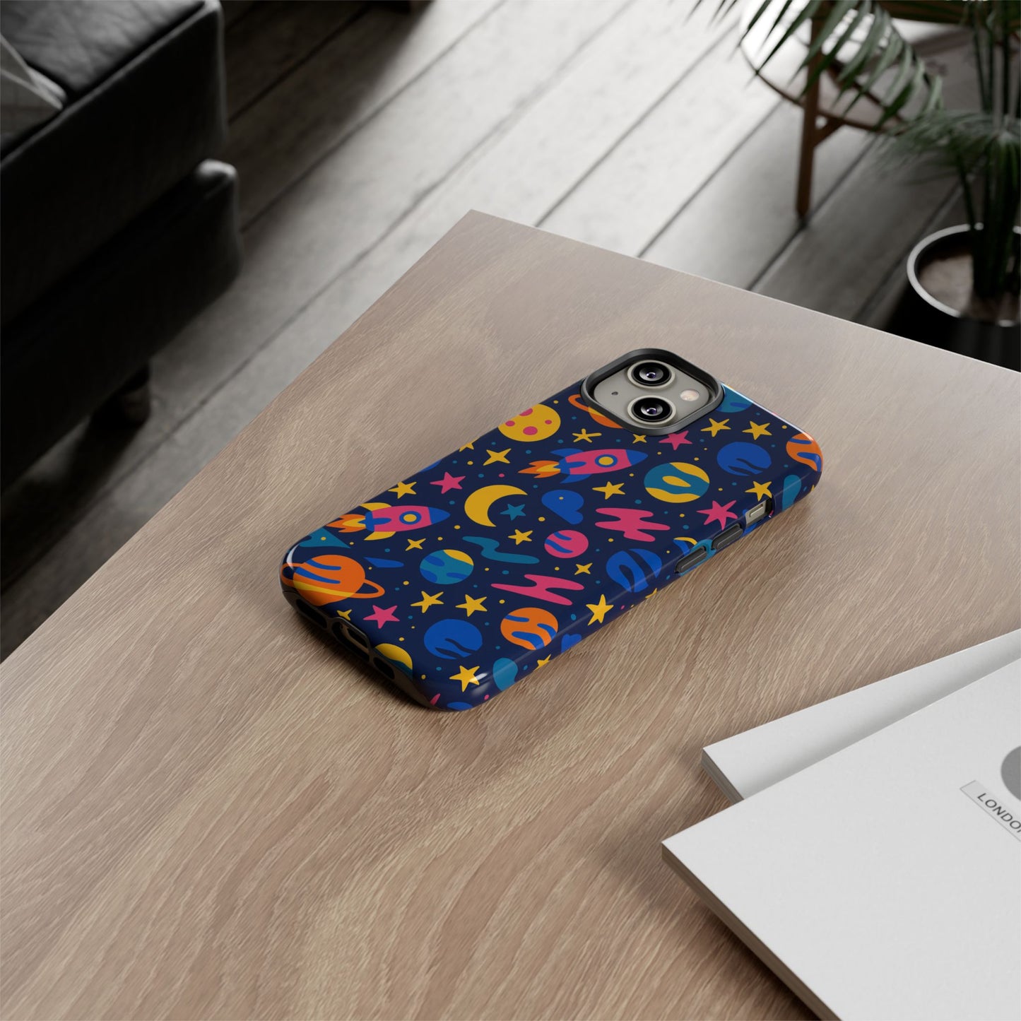 vibrant 3d space theme protective phone case for trendsetters and creatives stylish protection compatible with iphone 13, 14, 15 & 16 – all models including pro, pro max & plus