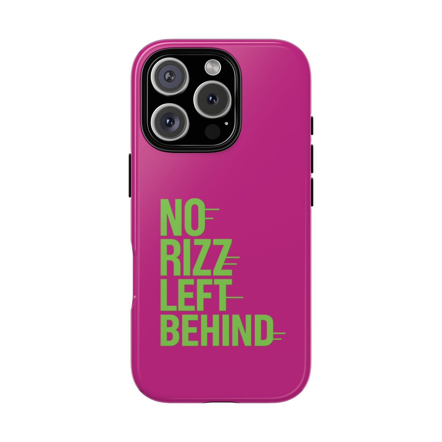 tough cases - no rizz left behind phone case for ultimate protection and style