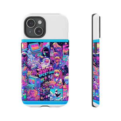 Sigma Sprinting Vibrant Protective Phone Case for Smartphones, 3D Wrap Design with UV Protection, Durable Shock Absorbent Material, Ideal Gift for Anime and Comic Lovers