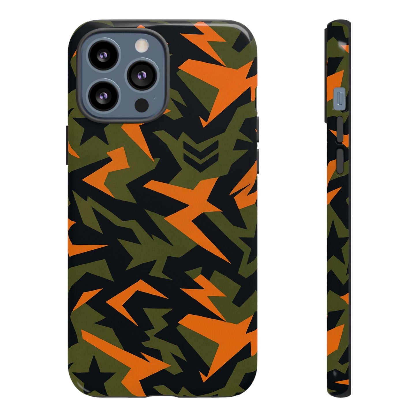 military camouflage 3d wrap protective phone case for bold expression and unique style compatible with iphone 13, 14, 15 & 16 – all models including pro, pro max & plus