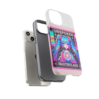 Unspoken Riz Masterclass Protective Phone Case, 3D Wrap Design, Durable Shock Absorption, UV Protected, Ideal Gift for Anime and Comic Fans, Glossy or Matte Finish