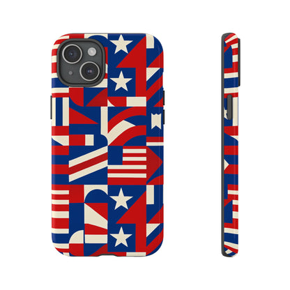Vibrant Geometric 3D Wrap Protective Phone Case for Stylish Expression Compatible with iPhone 13, 14, 15 & 16 – All Models Including Pro, Pro Max & Plus